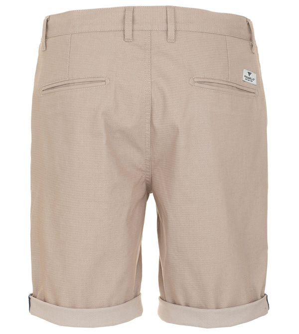 Beige Cotton Short