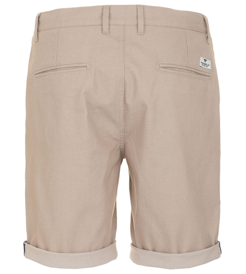 Beige Cotton Short