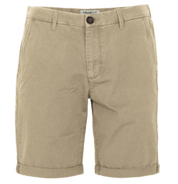 Beige Cotton Short