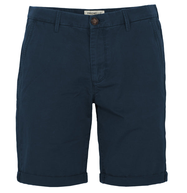 Blue Cotton Short