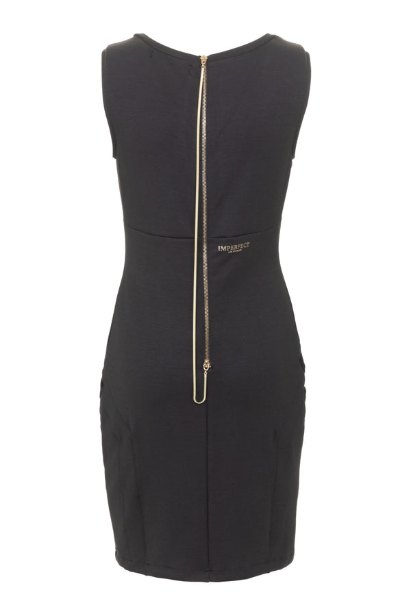 Black Polyester Dress