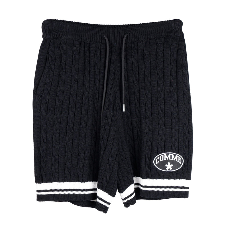 Black Cotton Short