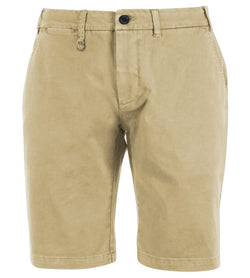 Beige Cotton Short