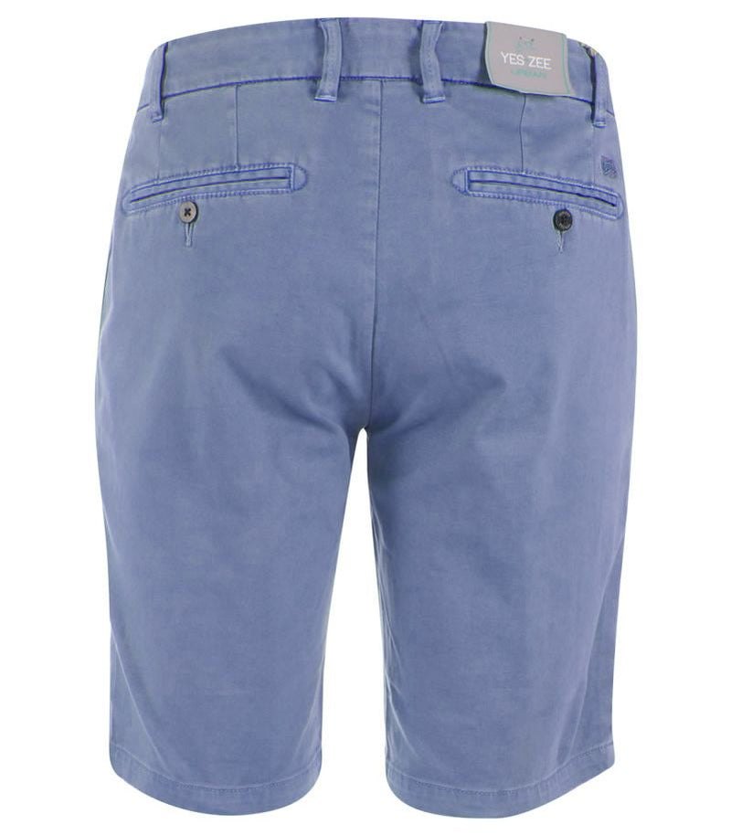 Blue Cotton Short