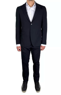 Blue Wool Suit