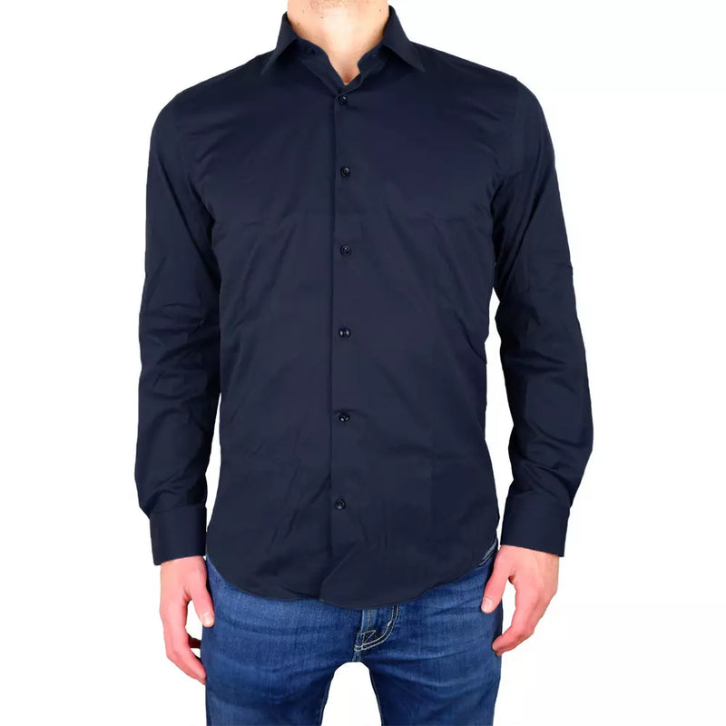 Blue Cotton Shirt