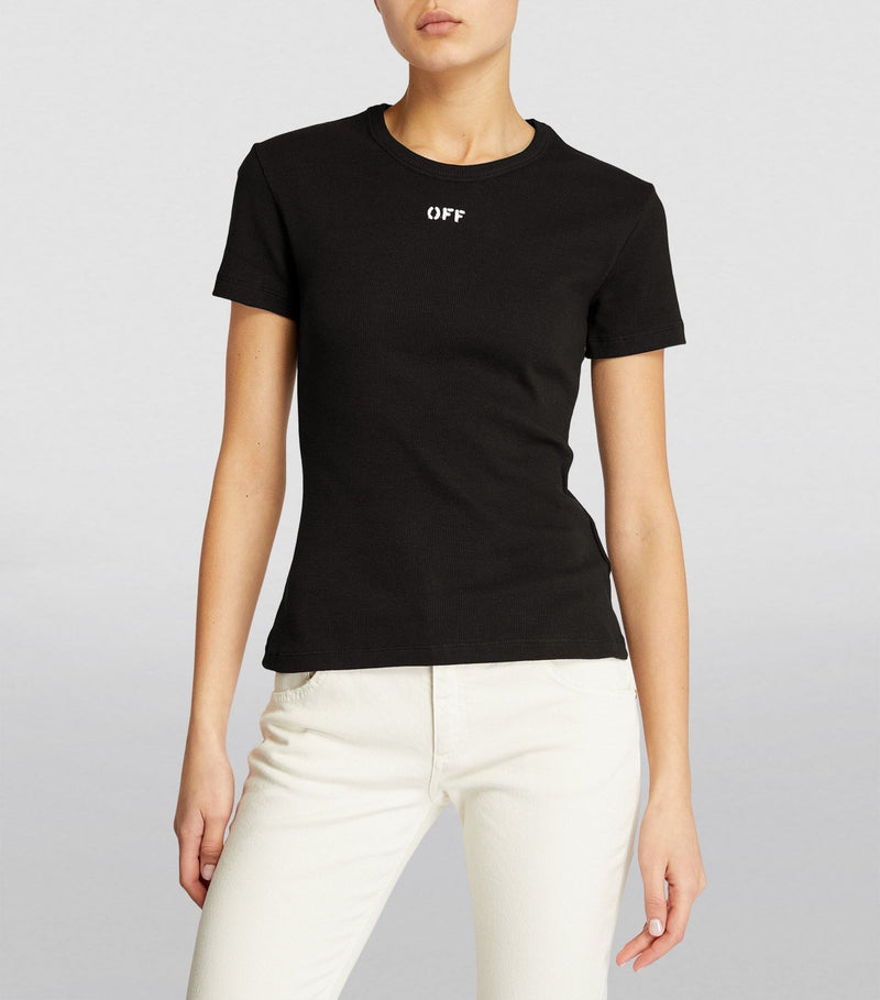 Black Cotton Tops & T-Shirt