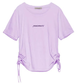 Purple Cotton Tops & T-Shirt