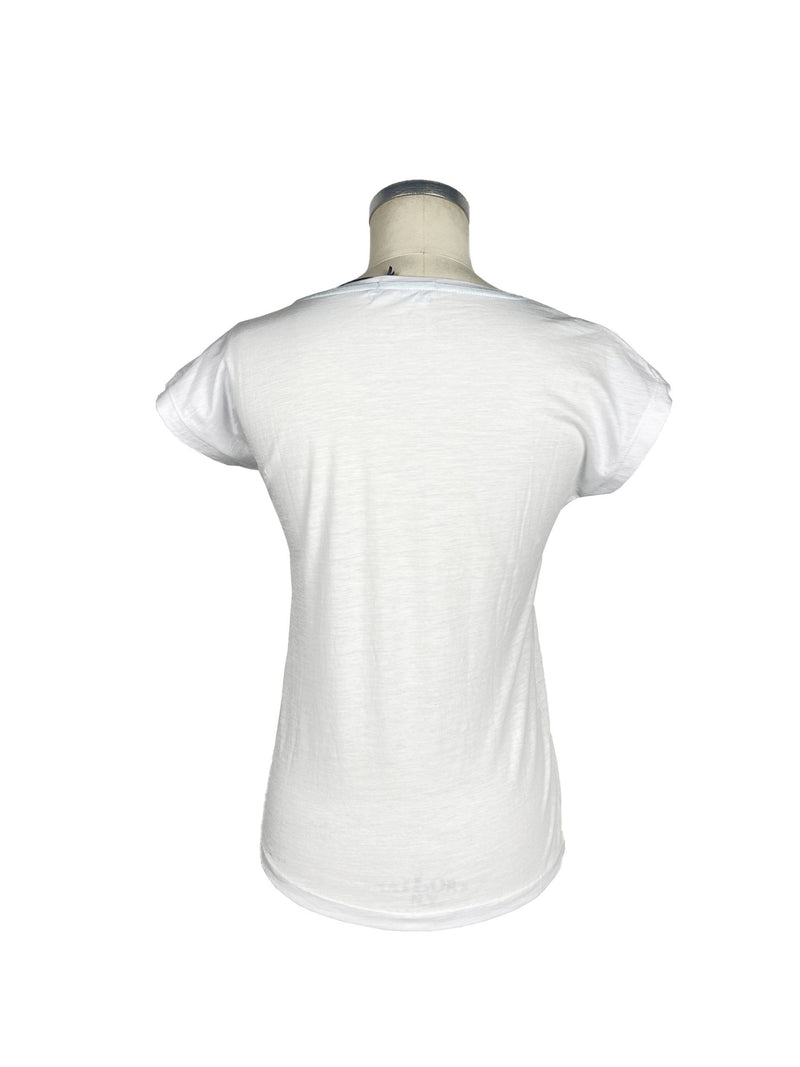 White Cotton Tops & T-Shirt