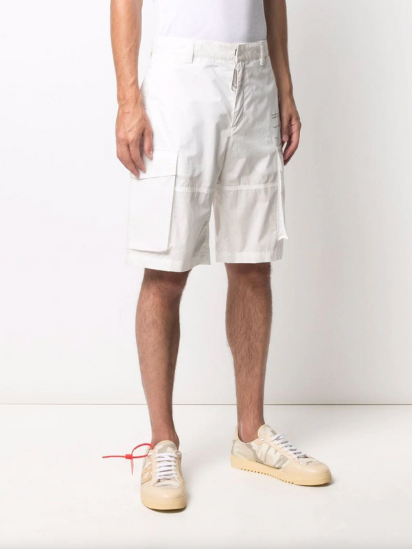 White Cotton Short