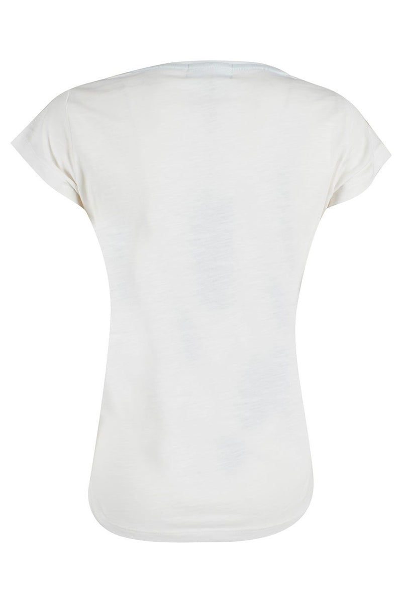 White Cotton Tops & T-Shirt