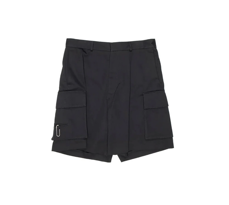 Black Cotton Short