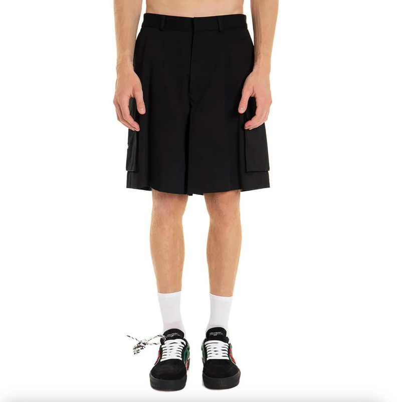 Black Cotton Short