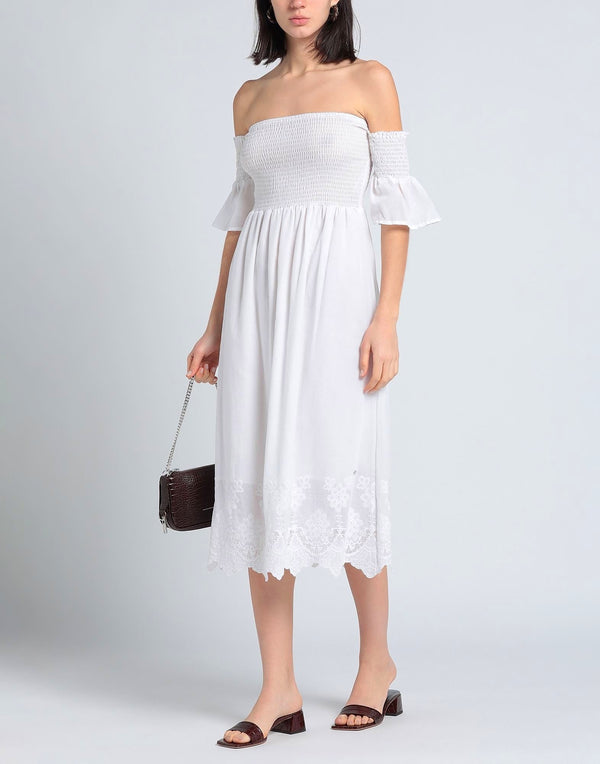 White Cotton Dress