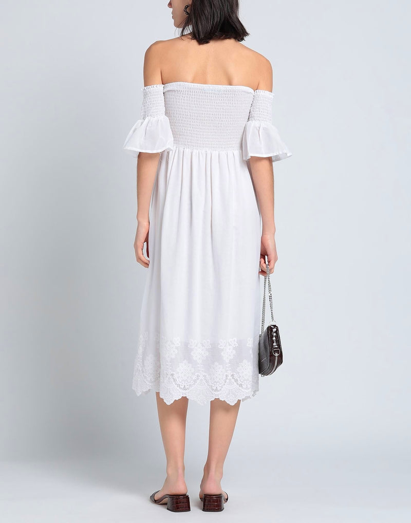 White Cotton Dress