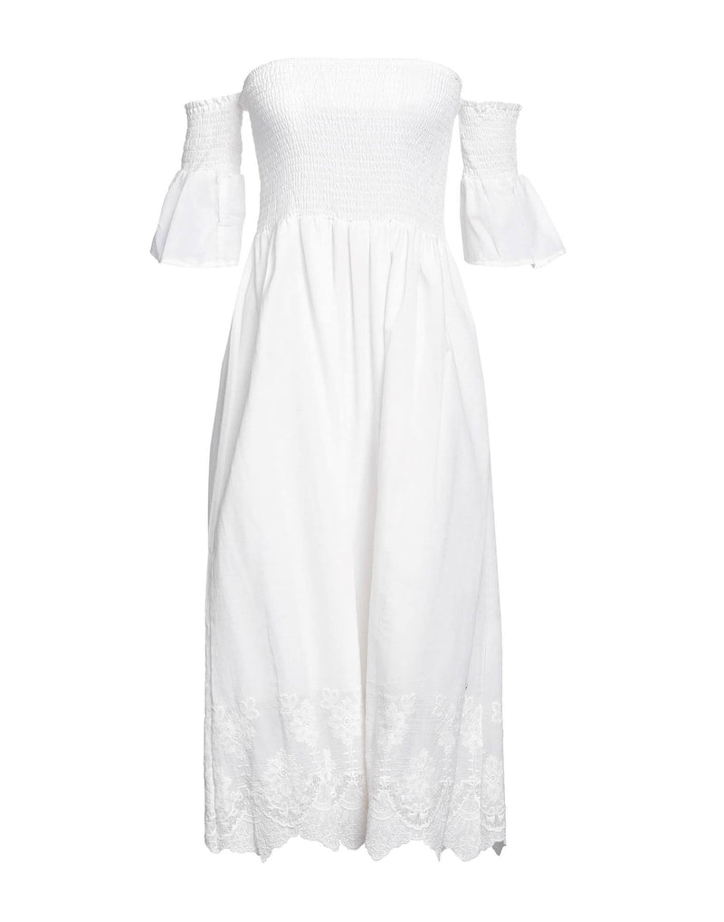 White Cotton Dress