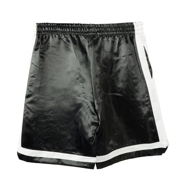 Black Polyester Short