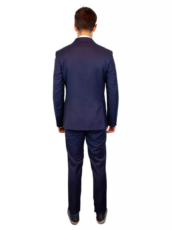 Blue Wool Suit