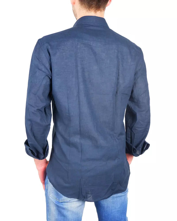 Blue Cotton Shirt