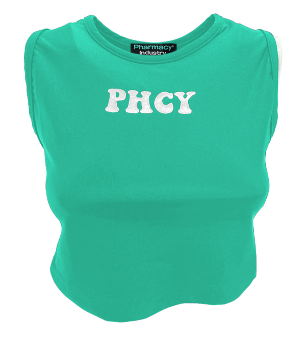 Green Polyamide Tops & T-Shirt