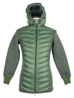 Green Nylon Jackets & Coat