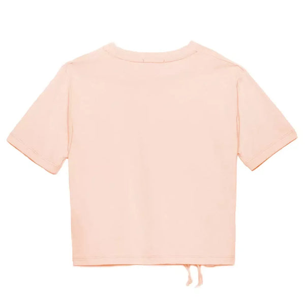 Pink Cotton Tops & T-Shirt