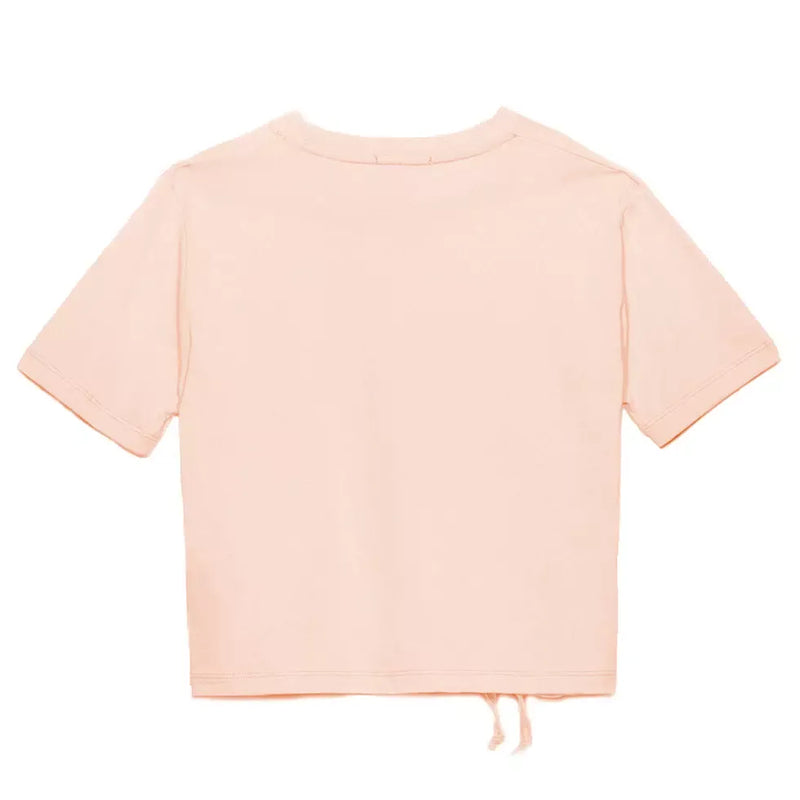 Pink Cotton Tops & T-Shirt