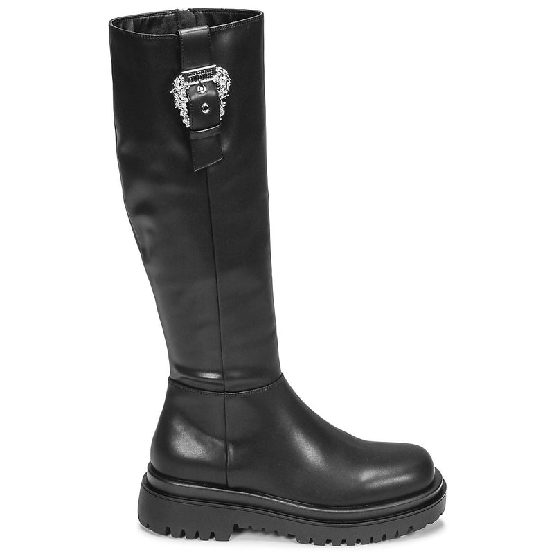 Black Polyurethane Boot