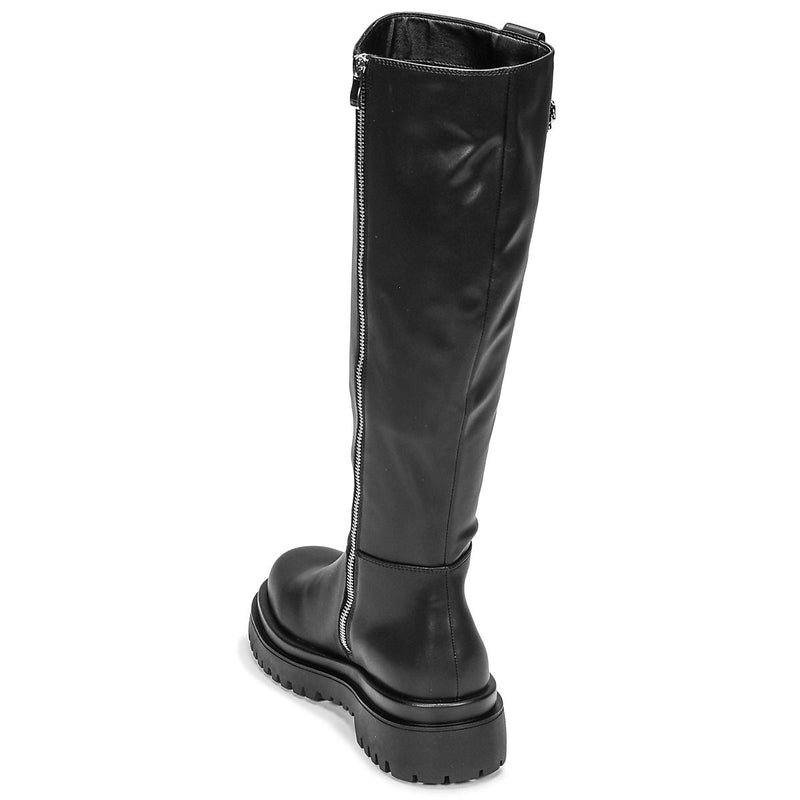 Black Polyurethane Boot