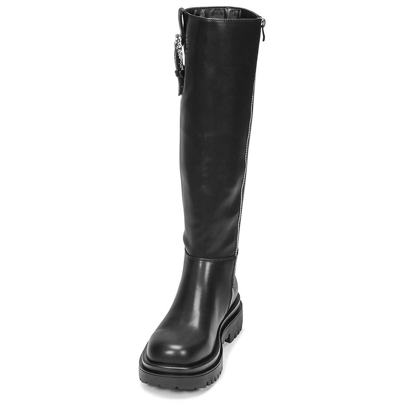 Black Polyurethane Boot