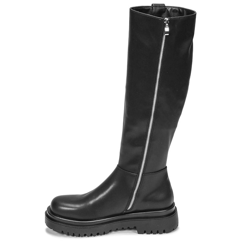 Black Polyurethane Boot