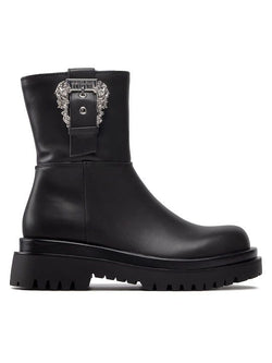 Black Polyurethane Boot