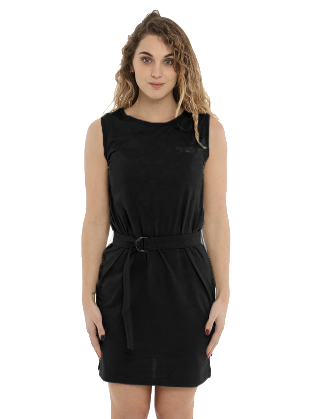 Black Cotton Dress