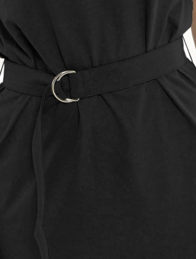 Black Cotton Dress