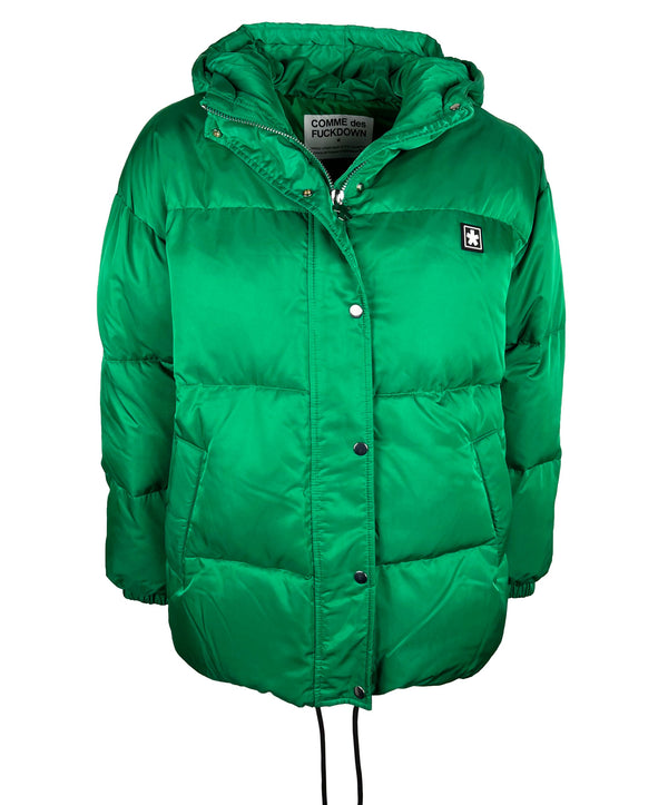 Green Polyester Jackets & Coat