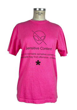 Fuchsia Cotton Tops & T-Shirt