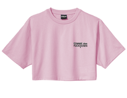 Pink Cotton Tops & T-Shirt