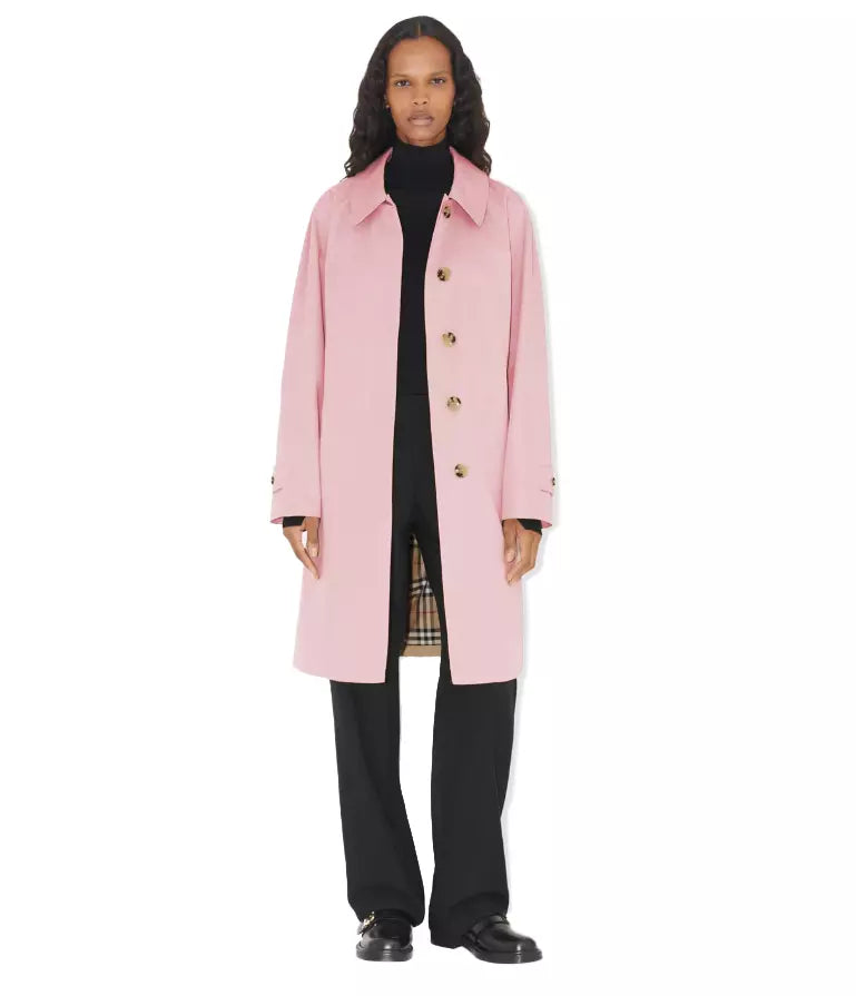 Pink Cotton Trench