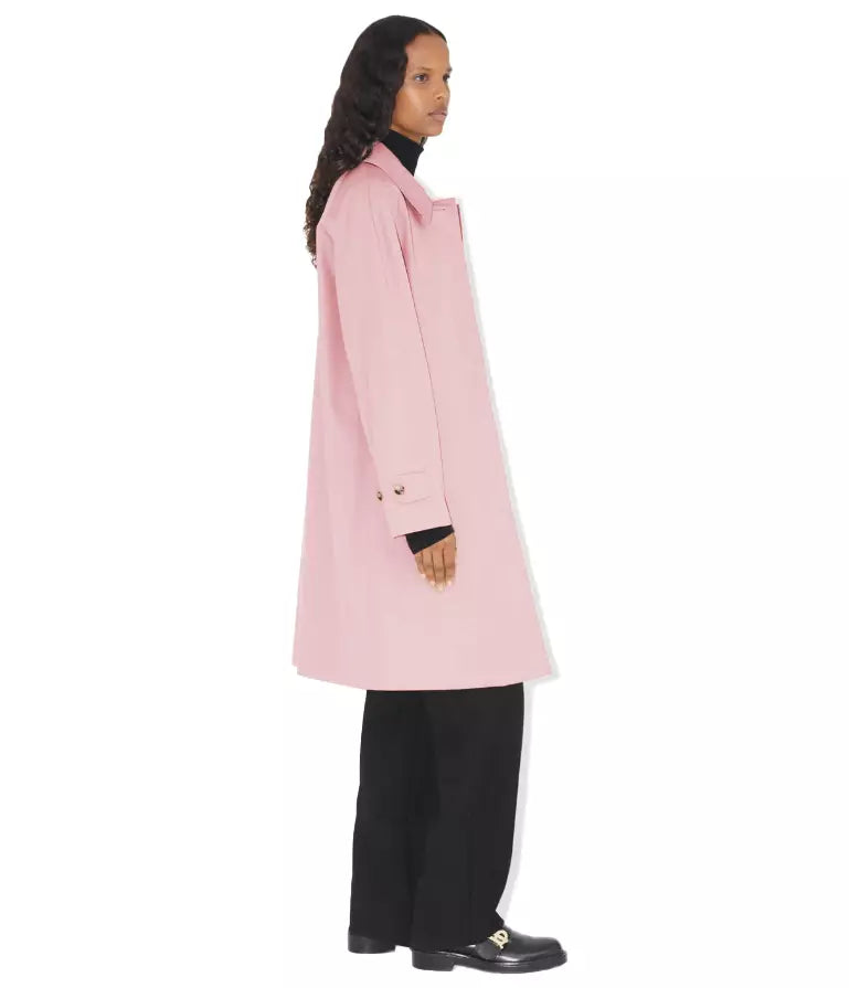 Pink Cotton Trench