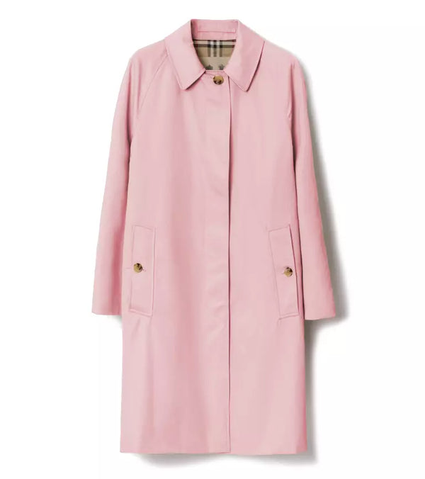 Pink Cotton Trench