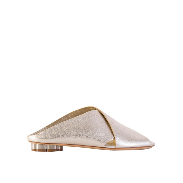 Salvatore Ferragamo Gold Sandals