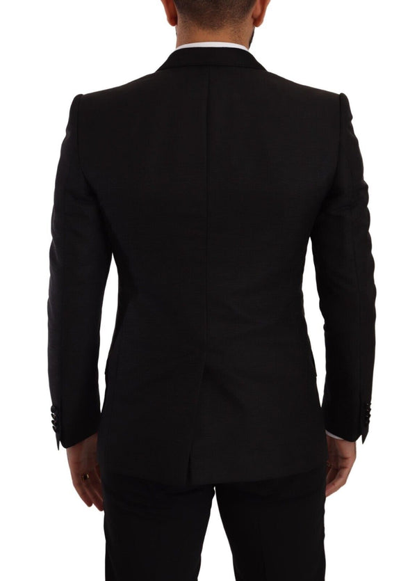 Black Slim Fit 2 Piece SICILIA Blazer