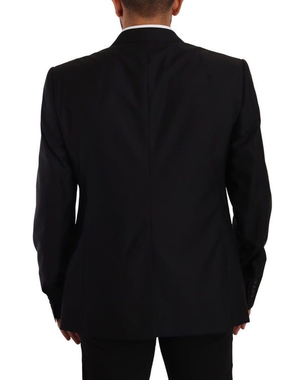 Black Single Breasted Coat 2 Piece MARTINI Blazer