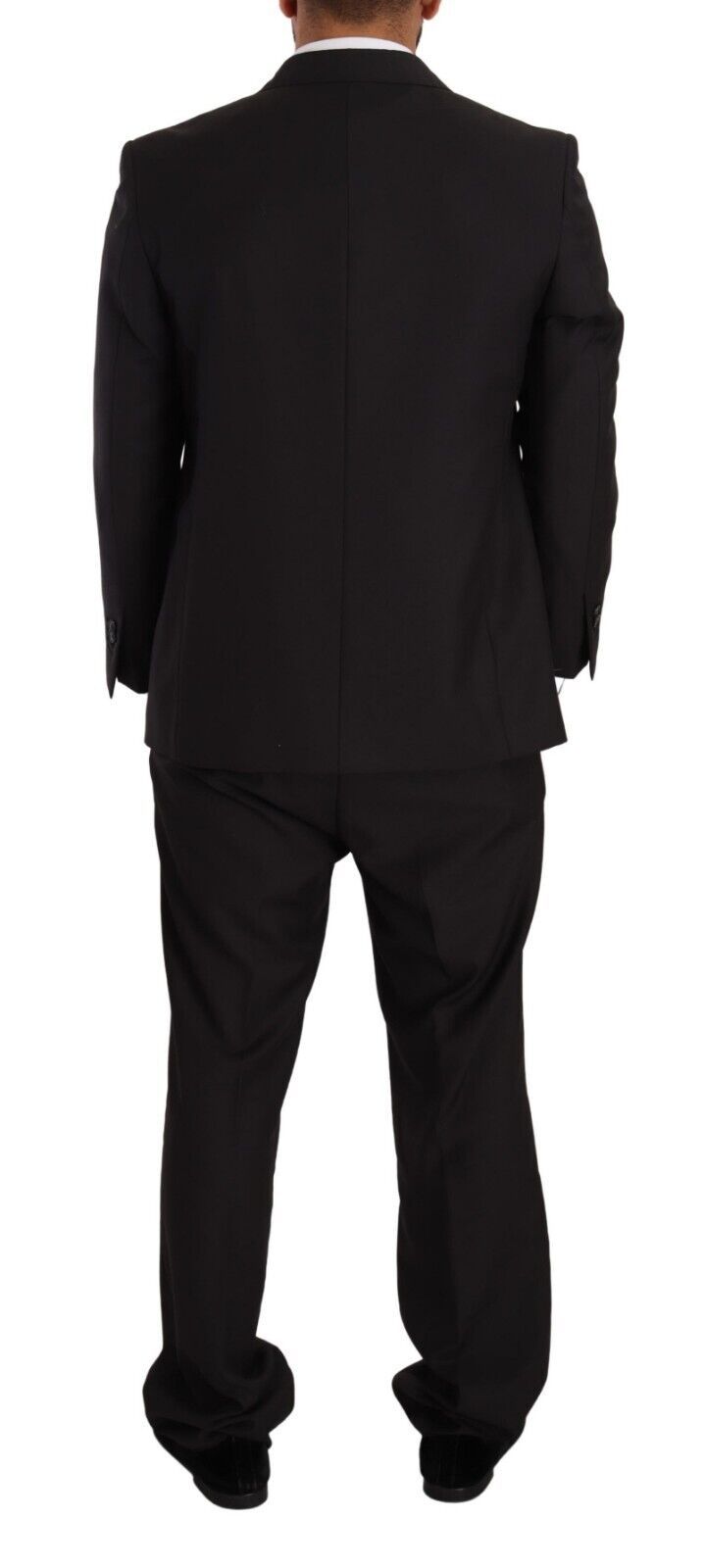 Dark Gray Single Breasted Formal Suit