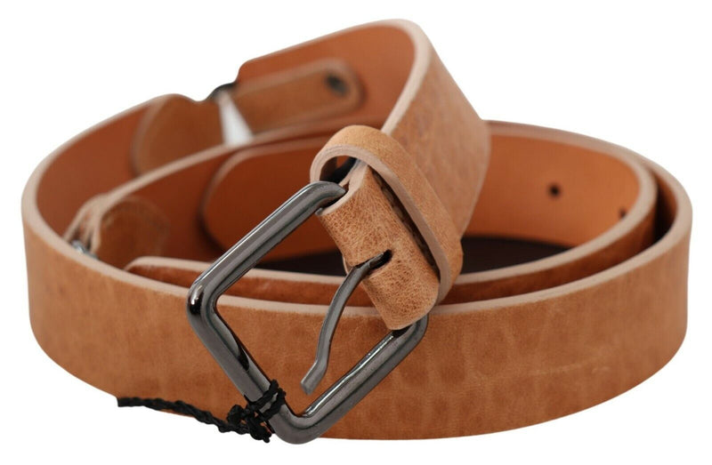 Light Brown Genuine Leather Belt