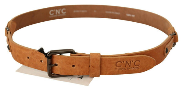 Light Brown Buckle Waist Belt