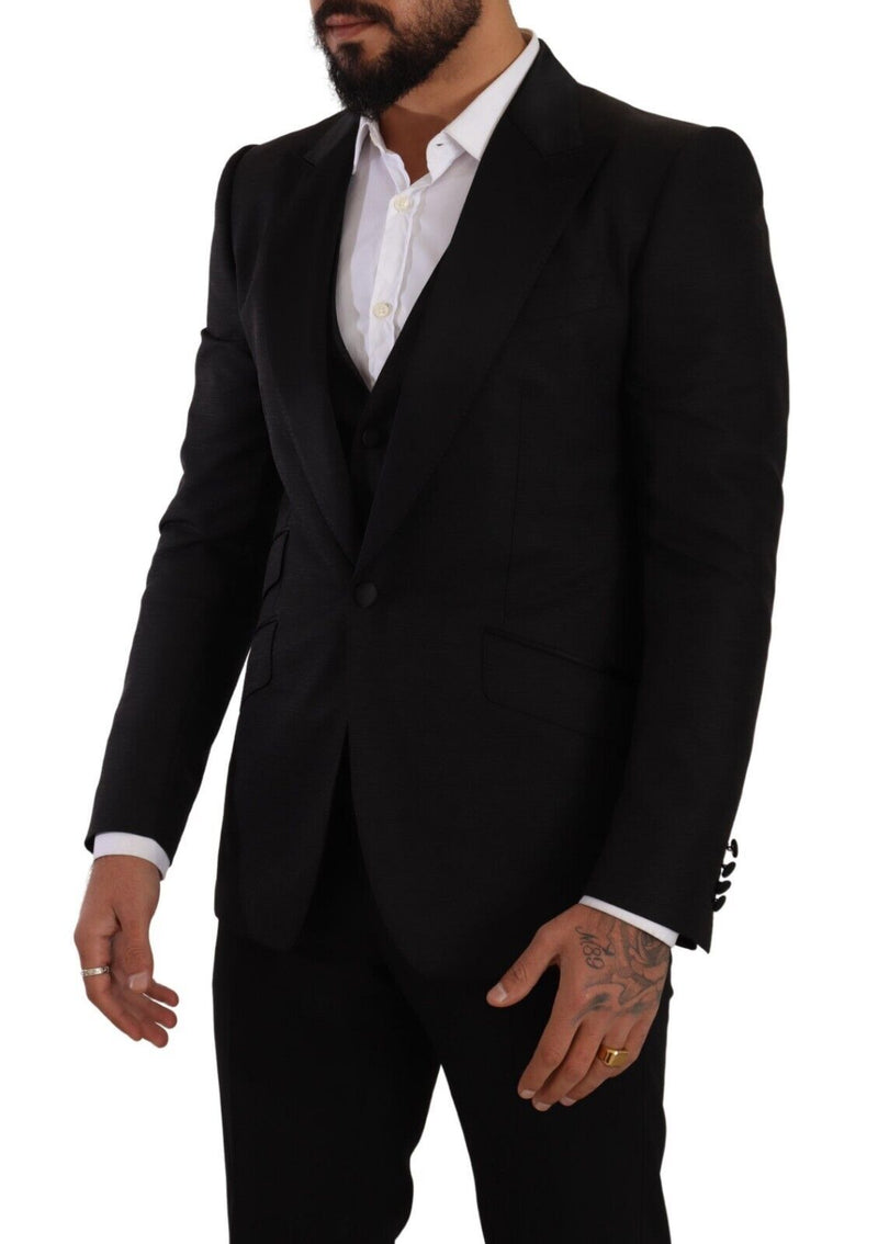 Black Slim Fit 2 Piece SICILIA Blazer