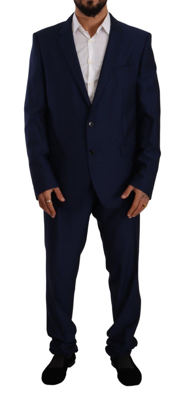 Blue MARTINI Single Breasted 2 Piece Suit