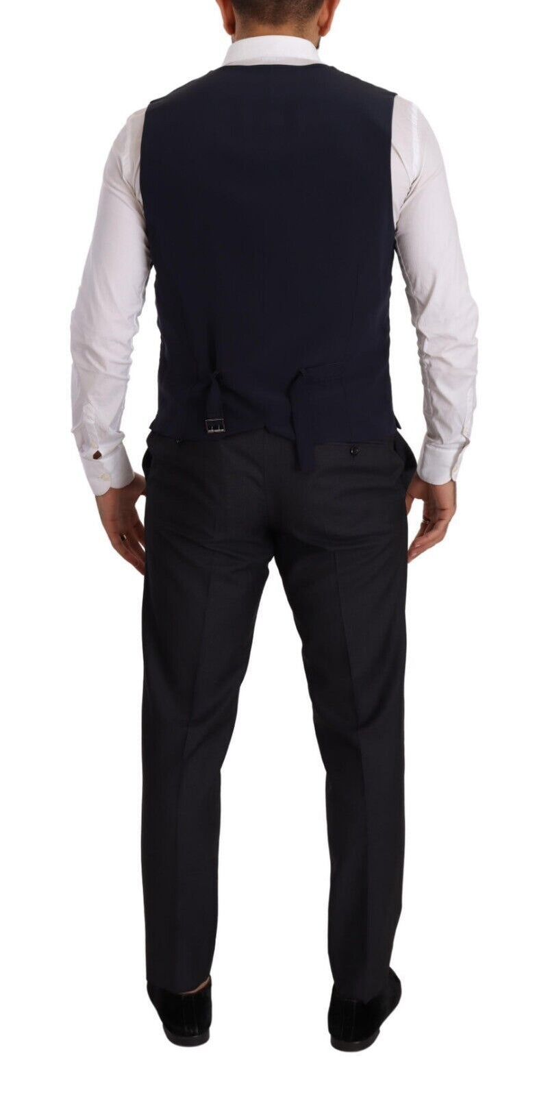 Blue MARTINI Single Breasted 3 Piece Suit