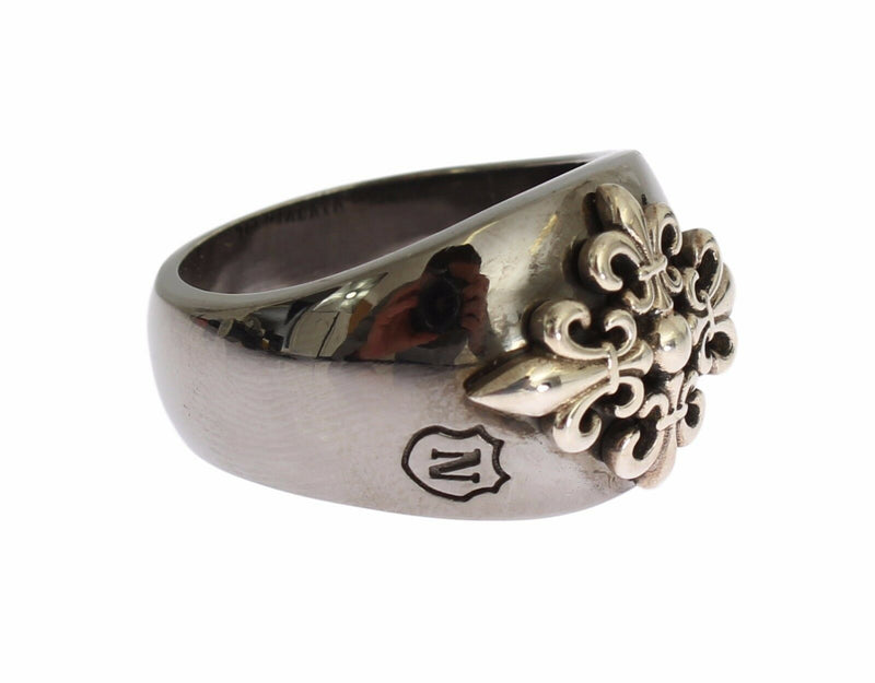 Silver Sterling Crest Rhodium 925 Ring